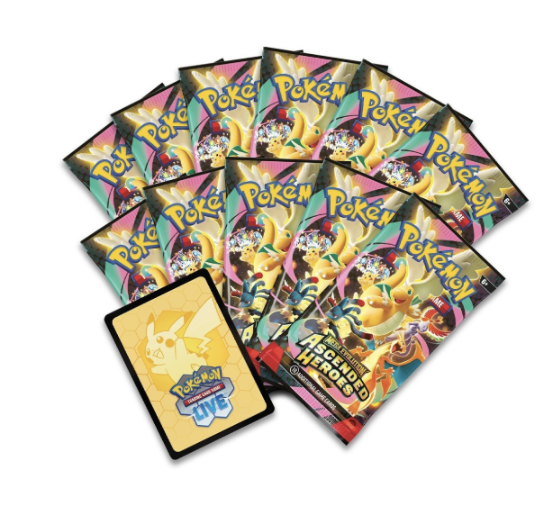 Pokémon trading card products included in Vault 11